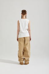 DRILL SLEEVELESS TOP