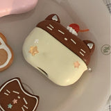 【MADE】 Pudding Cat AirPods Case