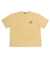 N.W.D スクリプトTシャツ_イエロー