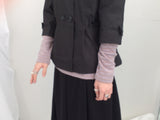 Semi-A-Line Double Button Jacket