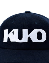 KUKO シンボルウールキャップ_ネイビー