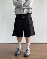 Curved Bermuda Sweatpants