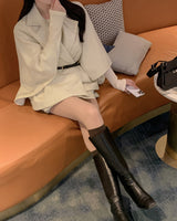Cape Half Coat(belt set)