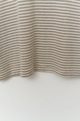 (W) Ash Striped Top