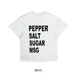 タイトルレタリング半袖Tシャツ