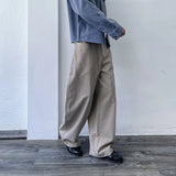 Washed Balloon Wide Trousers