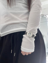 Onyx Bezel Loop Watch