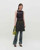 Sheer Layering Pants _ GREY