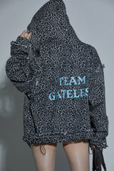 LEOPARD HOOD