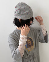 Ditsy floral Mesh Sleeve