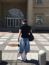 Rad Back Cargo Bermuda Pants 2C