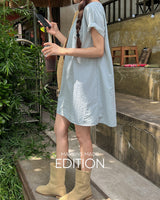 【MADE】Nylon mini dress