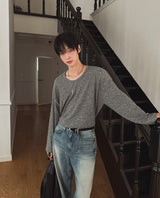 ディープフローUネック長袖Tシャツ