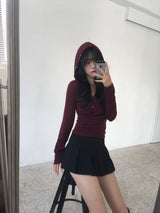 スナップラップフーディー