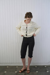 Slim capri pants