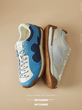 WE FLOWER Fashionable New Hobo Shoes, Versatile, Comfortable and Light - weight - Moonlight Gray
