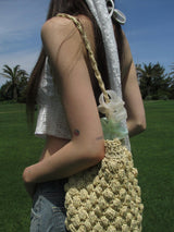 pine rattan bag
