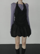 Leon See-through Snap Cardigan