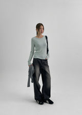 [B-DENIM] ESSENTIAL WIDE 029