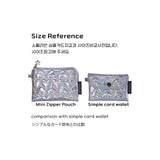 Mini Zipper Pouch_Black,Silver,Aurora Silver
