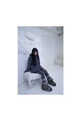 Bonju double half hood coat (2color)