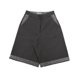 フローラルバミューダパンツ チャコール