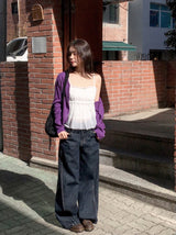 Chiffon Layered Frill Sleeveless Blouse (2color)