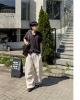 アベンリネンツータックワイドパンツ