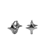 Silver Star One-touch Earring Piercing 1PC