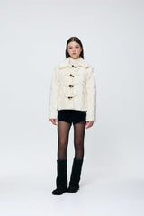COZY FUR JACKET / WHITE