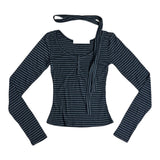 Stripe button T
