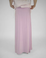 MAUVE STRING LONG SKIRT