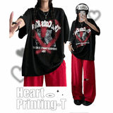 Banquo ハートキャッツ半袖Tシャツ