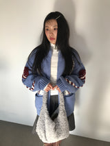 ソフトコーデュロイショルダーバッグ (3color)