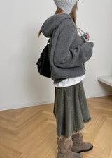 [MADE] Wicklum Raglan Hooded Knit (50% Wool)