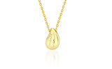 26SS★ Champagne Full Moon Silver Mary Bowl Necklace