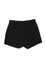 [Sepia] ベーシックコットンショーツ (Black/White)