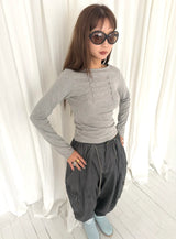 Napoleon sleeve T-shirt(2c)