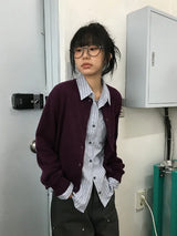 26FW★ [BAONHAUS] Half-Len Over Stripe Shirt
