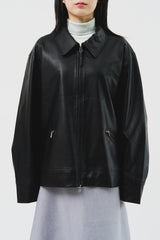 Storm Leather Zip Jacket