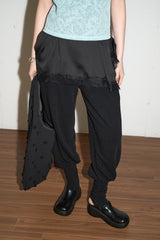 Leg Warmer Sweatpants (Black)