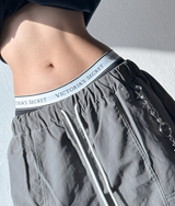 Bati Nylon Stitch Keyring Point Short Bermuda Shorts 3 Colors