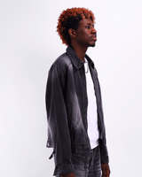 Work Jacket Denim - Aged Black