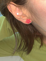 Rainbow doodle piercing (Red) 