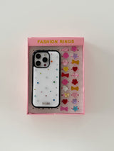 cubic color case (white)