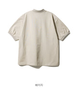 26SS★ Addant Silket Collar Short Sleeve T-shirt