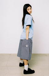 ヘブン5リンガーTシャツ - ブルー