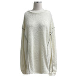 Depth Outline Overfit Terry Stitch Long Sleeve Knit (2 colors)