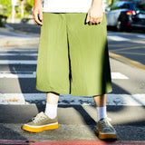 Cropped wide-leg pants