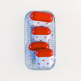 blue love dot AirPods case